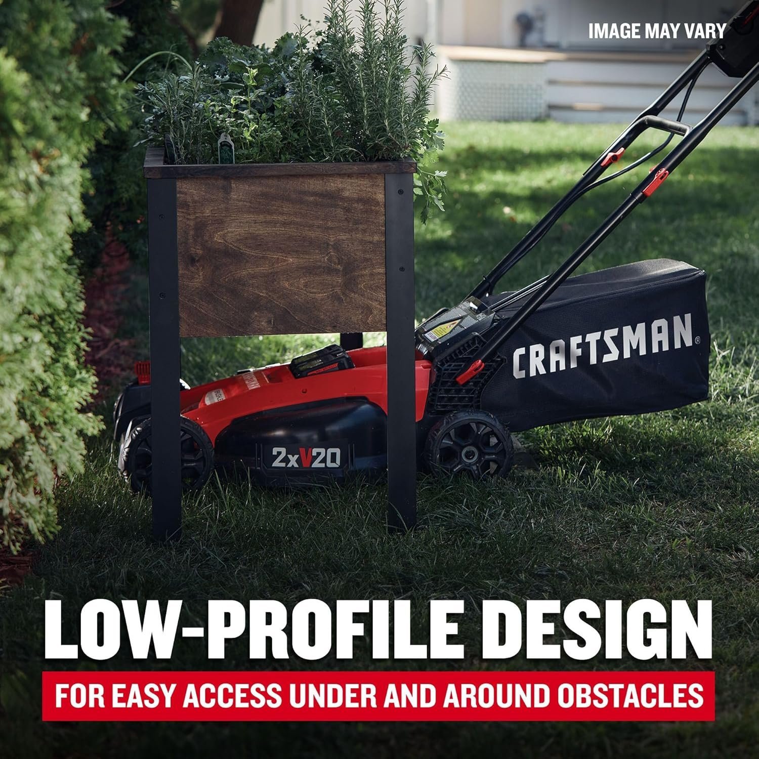 CRAFTSMAN V20 Lawn Mower, Push Mower-46991 - Image 4