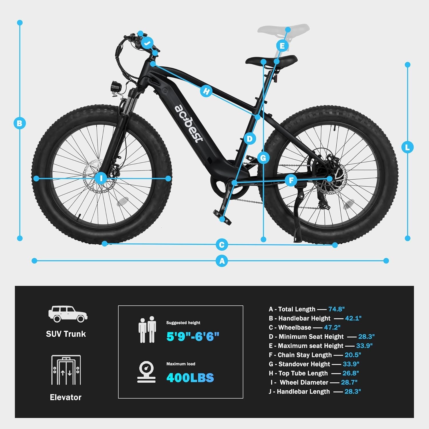 All-Terrain Mountain Ebike 1400W Power & 65mi Range-15429 - Image 2