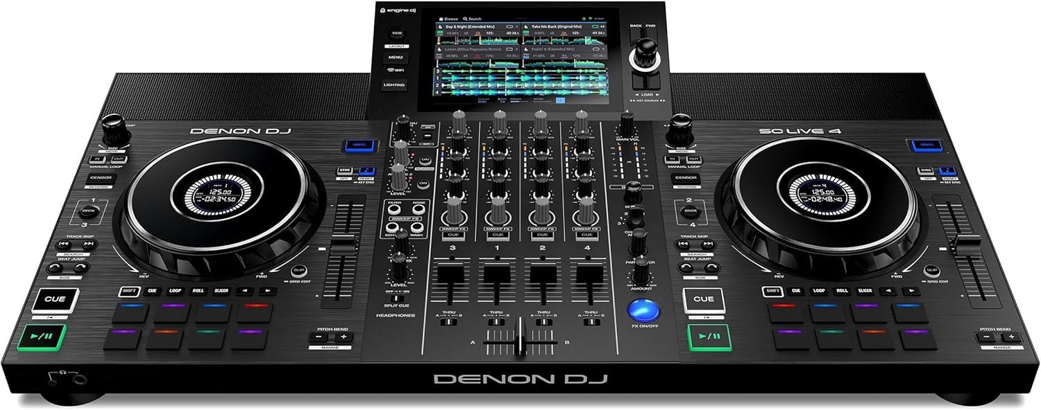 Denon DJ SC LIVE 4 4-Deck Standalone DJ-15118 - Image 9