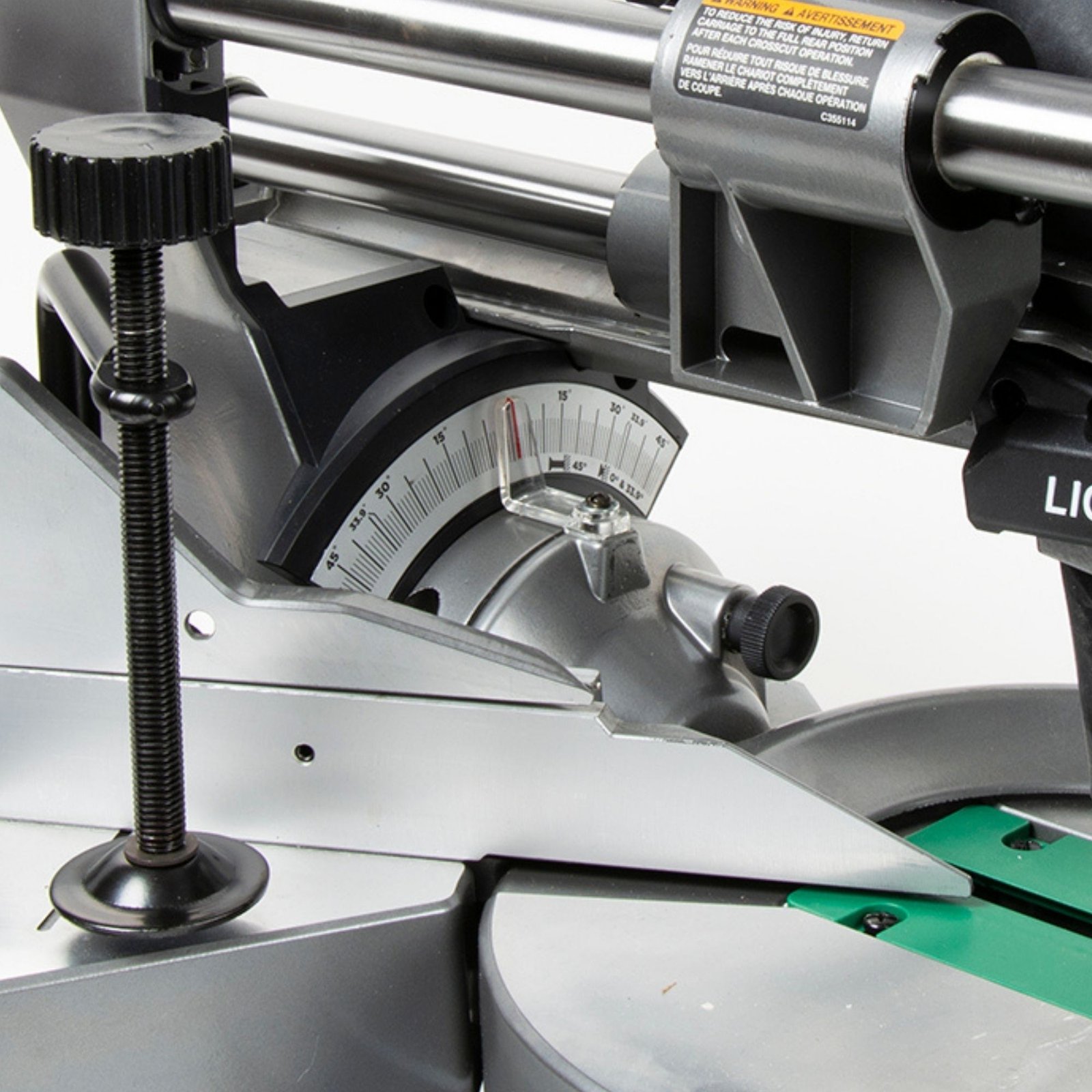 Metabo HPT MultiVolt 36V Sliding Miter Saw 10-Inch Blade C3610DRAQAM-31767 - Image 5