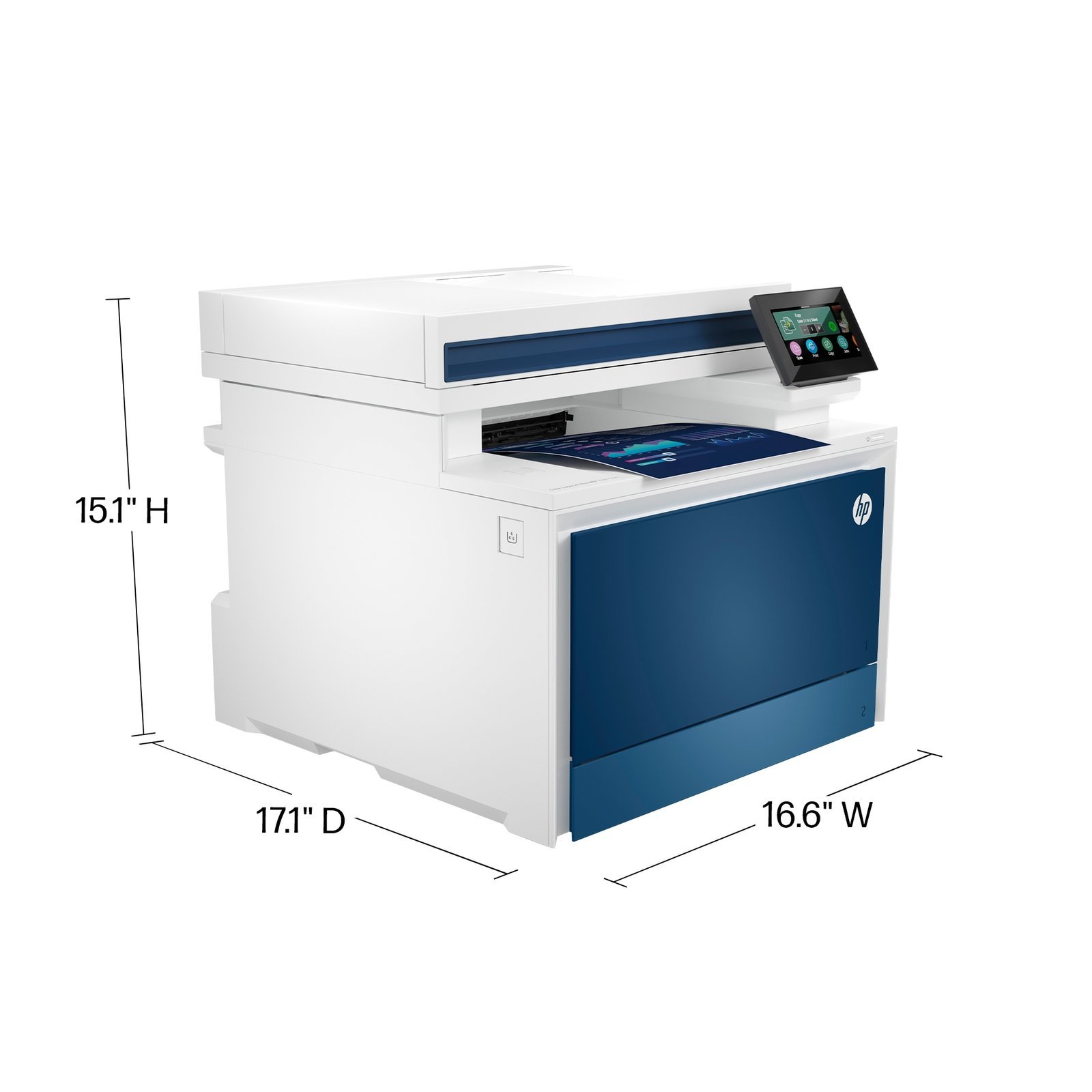HP Color LaserJet Pro MFP 4301fdw Printer-23894 - Image 9