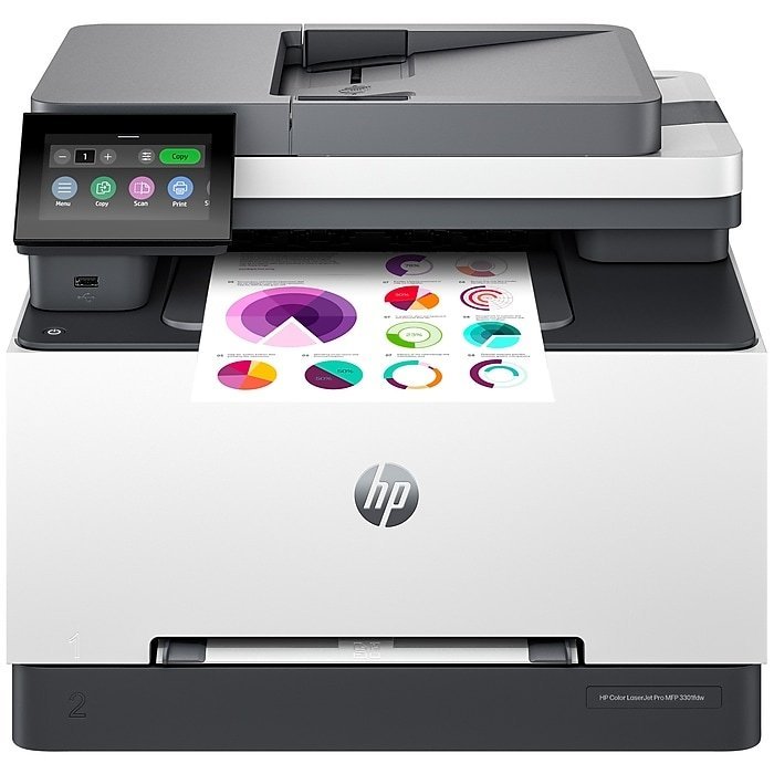 HP Color LaserJet Pro MFP 3301fdw | Color | Print, copy, scan, fax | Wireless | 499Q5F#BGJ-48312