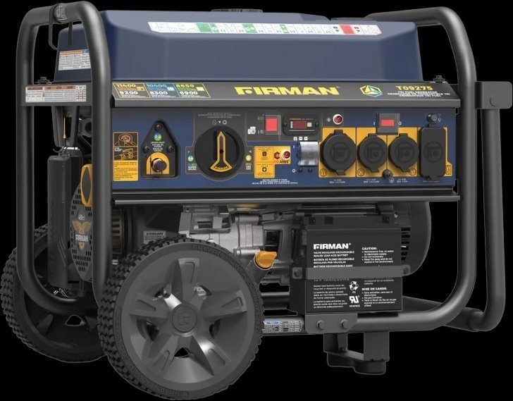 Firman Tri Fuel Portable Generator T09275-21437