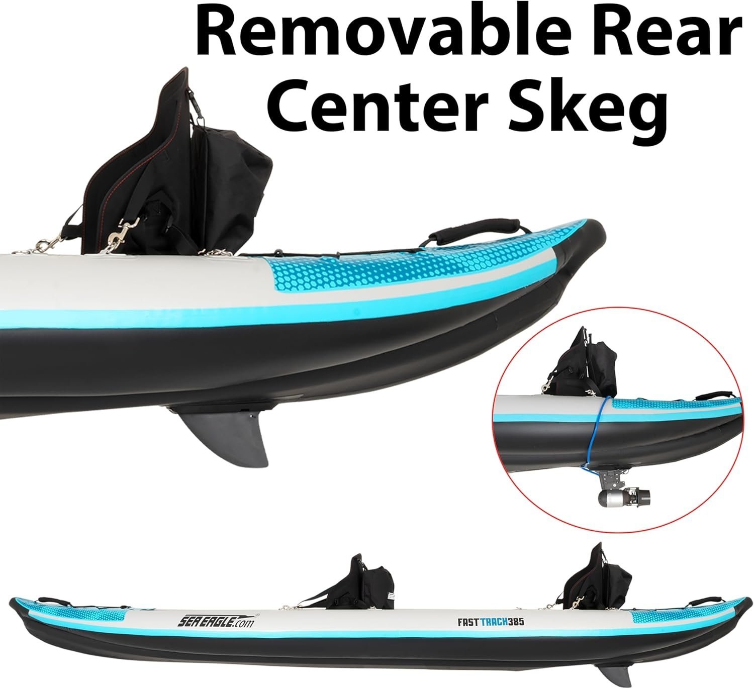 Sea Eagle 385ft FastTrack™ V-bottom Inflatable Kayak-88252 - Image 3