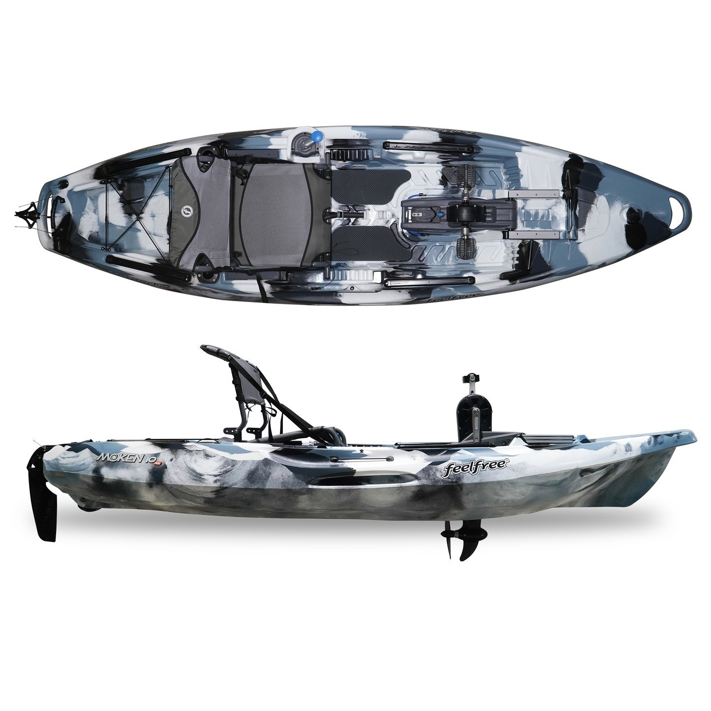 Feelfree Moken 10 PDL Fishing Kayak-64681 - Image 3