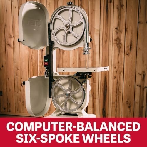 JET 14-Inch Woodworking Bandsaw, 1 HP, 115/230V 1Ph (Model JWBS-14CS)-43626 - Image 3