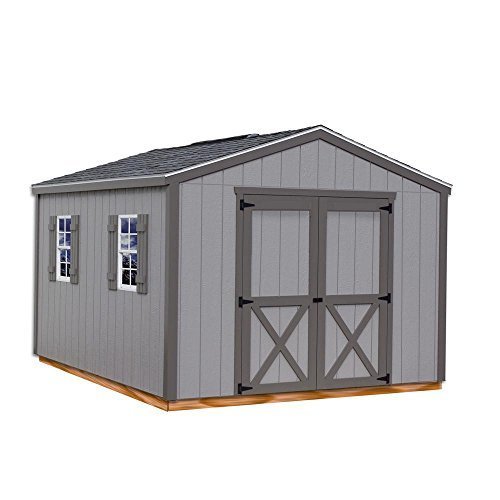 Best Barns Elm 10 ft. x 12 ft. Wood Storage Shed Kit with Floor elm_1012df-75166