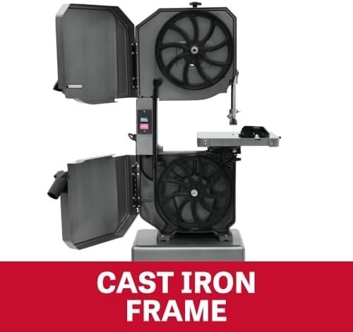 JET 14-Inch Metal/Wood Bandsaw, 1 HP, 115/230V 1Ph (Model J-8201K)-95545 - Image 4