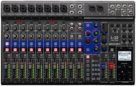 Zoom L-12 -Channel Mixer  Powered-78764