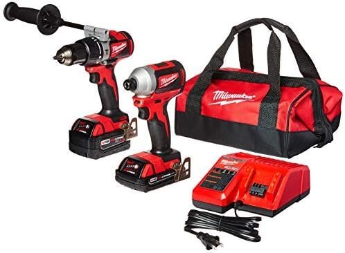 Cordless Combination Kit,2 Tools,18V DC-19993