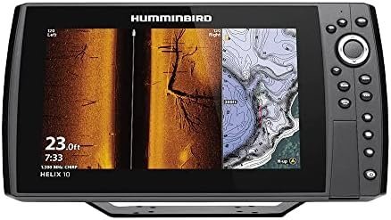 Humminbird 411420-1CHO Helix 10 Chirp MEGA SI+ GPS G4N CHO (Control Head Only) Fish Finder-86958