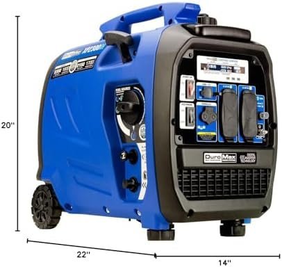 DuroMax XP2300iH 2,300-Watt Dual Fuel Portable Digital Inverter Generator  Gas & Propane, RV & Emergency Ready-75897