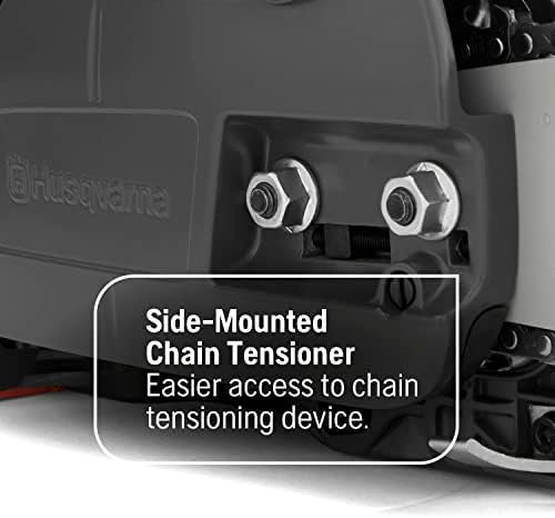 Husqvarna 460 Rancher Gas Powered Chainsaw, 60.3-cc 3.6-HP, 2-Cycle X-Torq Engine, 24 Inch Chainsaw with Automatic Adjustable Oil Pump, For Wood Cutting, Tree Trimming and Land Clearing-75724 - Image 7