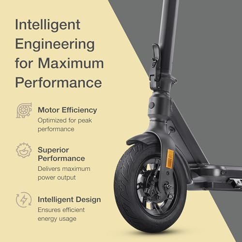 Electric Scooter VX2 PRO Swiss Engineered Electric Scooters for Adults 1300W Peak Power 22, 28, 37-Mile Ranges, IPX6 Water Resistant Fast Electric Scooter 24 Months Support-79244 - Image 6