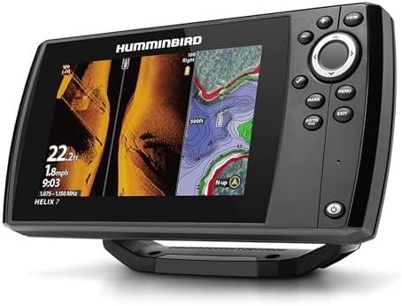 Humminbird Helix 7 G4 GPS Fish Finder with Transducer, MEGA Side Imaging-27849