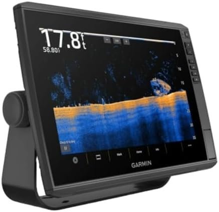 Garmin ECHOMAP Ultra 2 12-Inch 126sv Chartplotter with Garmin Navionics Plus Mapping and LiveScope Live-Scanning Sonar (Black)-83695
