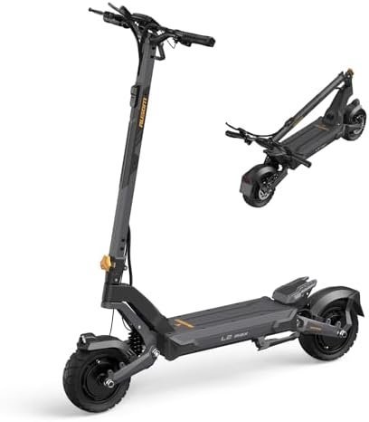 Ausom 2000W Dual Motor Folding Electric Scooter for Adults, Off Road Dual Motor E-Scooter with E-ABS and Dual Disc Brakes, 40Mph Top Speed, 56 Miles Max Range-65632