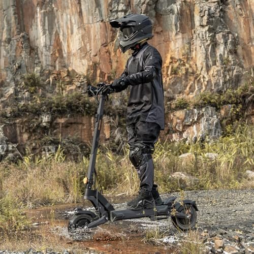 Ausom 2000W Dual Motor Folding Electric Scooter for Adults, Off Road Dual Motor E-Scooter with E-ABS and Dual Disc Brakes, 40Mph Top Speed, 56 Miles Max Range-65632 - Image 8