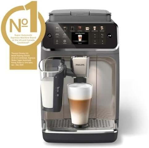 Philips 4400 Series Fully Automatic Espresso Machine LatteGo-54817 - Image 2
