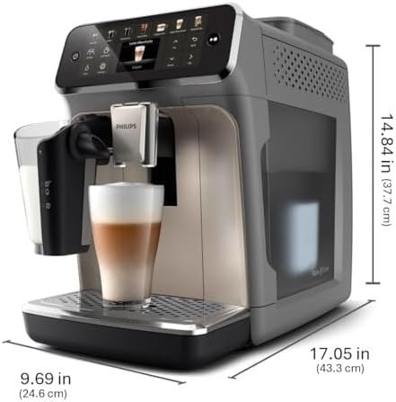 Philips 4400 Series Fully Automatic Espresso Machine LatteGo-54817 - Image 8