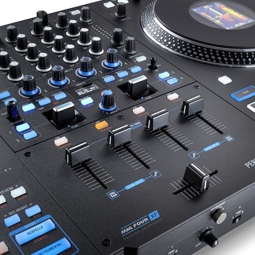 Rane PERFORMER 4-Channel Motorized DJ Controller, 7″ Platters with Displays, Precision Feel Faders, Stem Split, Advanced FX, Serato DJ Pro Included-35937 - Image 4