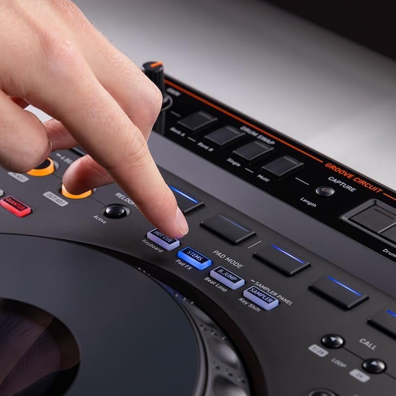 Pioneer DJ AlphaTheta DDJ-GRV6 4-channel performance DJ controller-62422 - Image 9