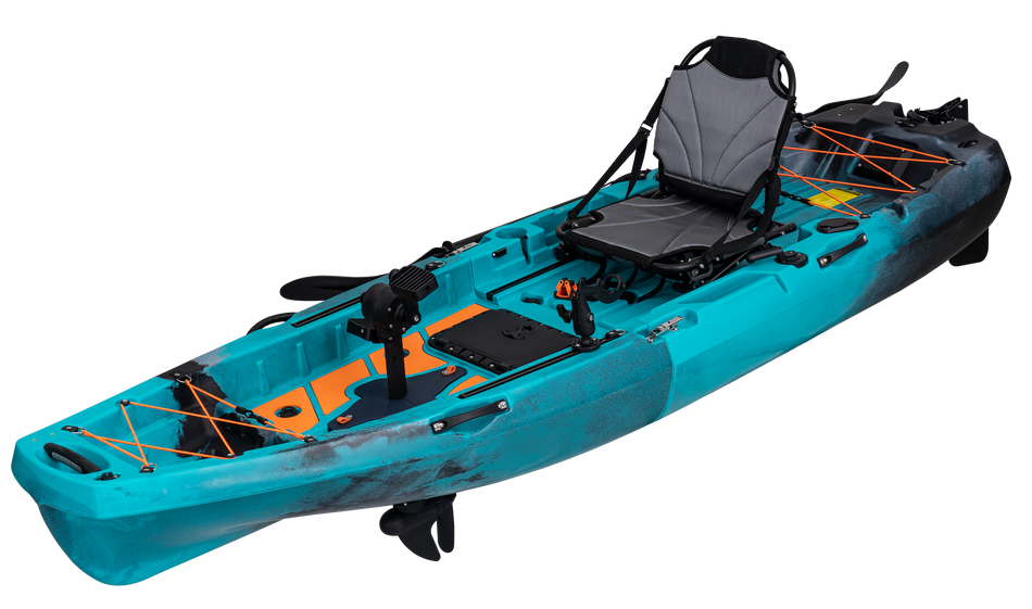 10ft Radar Modular Propeller Drive Pedal Fishing Kayak | 430lbs Capacity | 2 Piece-86717