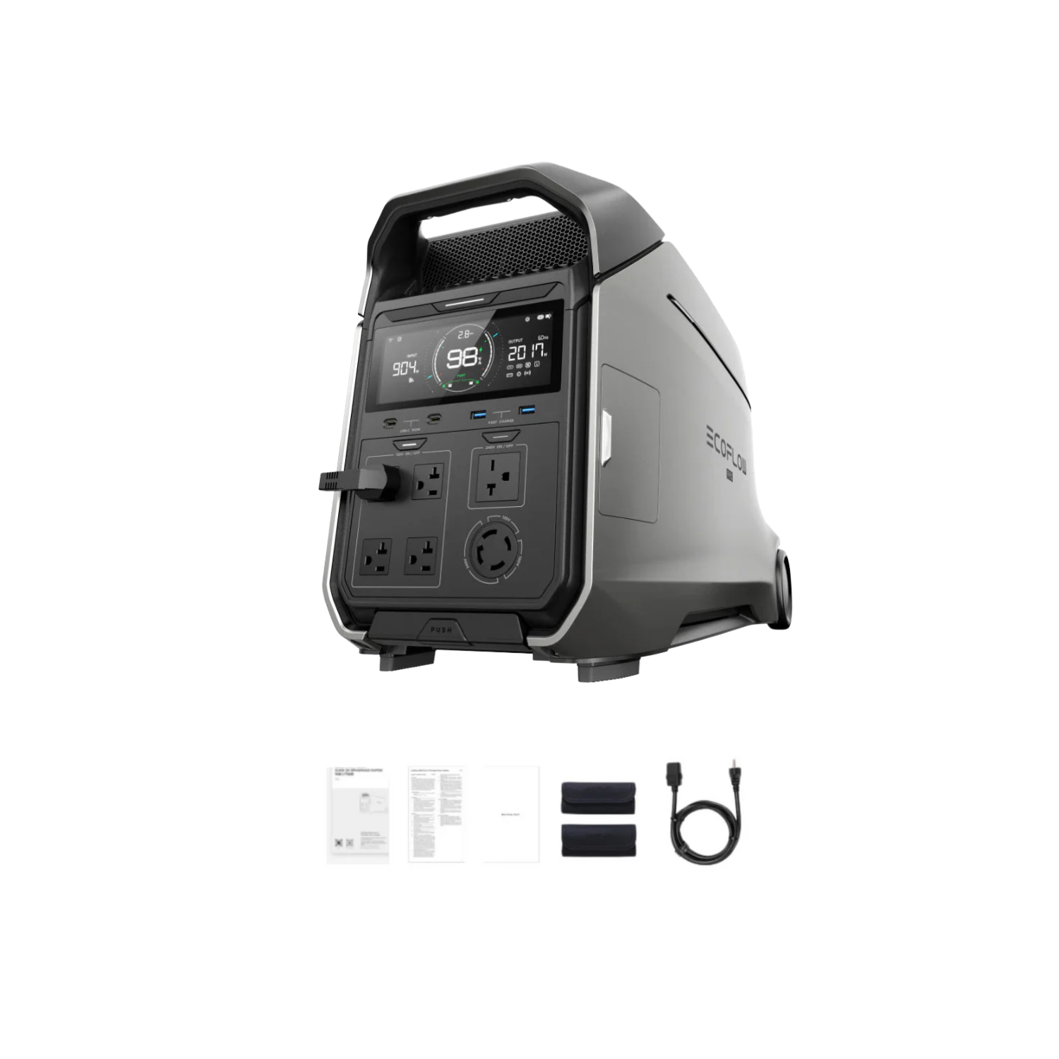 EcoFlow DELTA Pro 3 Portable Power Station | 4096Wh | 4000W | 2600W Solar Input-46271