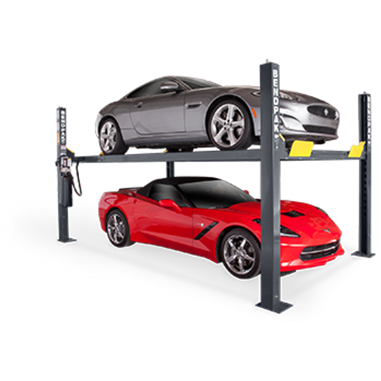 BENDPAK HD-9XL 9,000-lb. Capacity / Four-Post Lift / Standard Width / Extended Length-75279