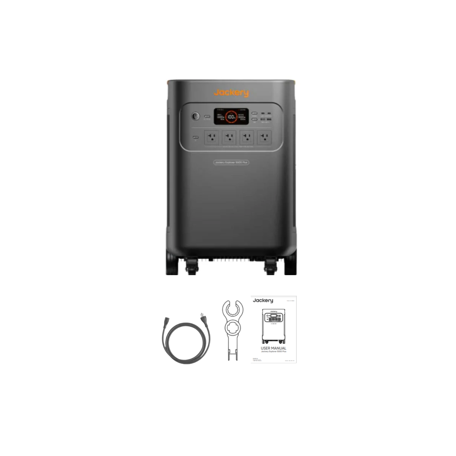 Jackery Explorer 5000 Plus Whole-Home Backup | 5040Wh | 7200W | 4000W Solar Input-18138