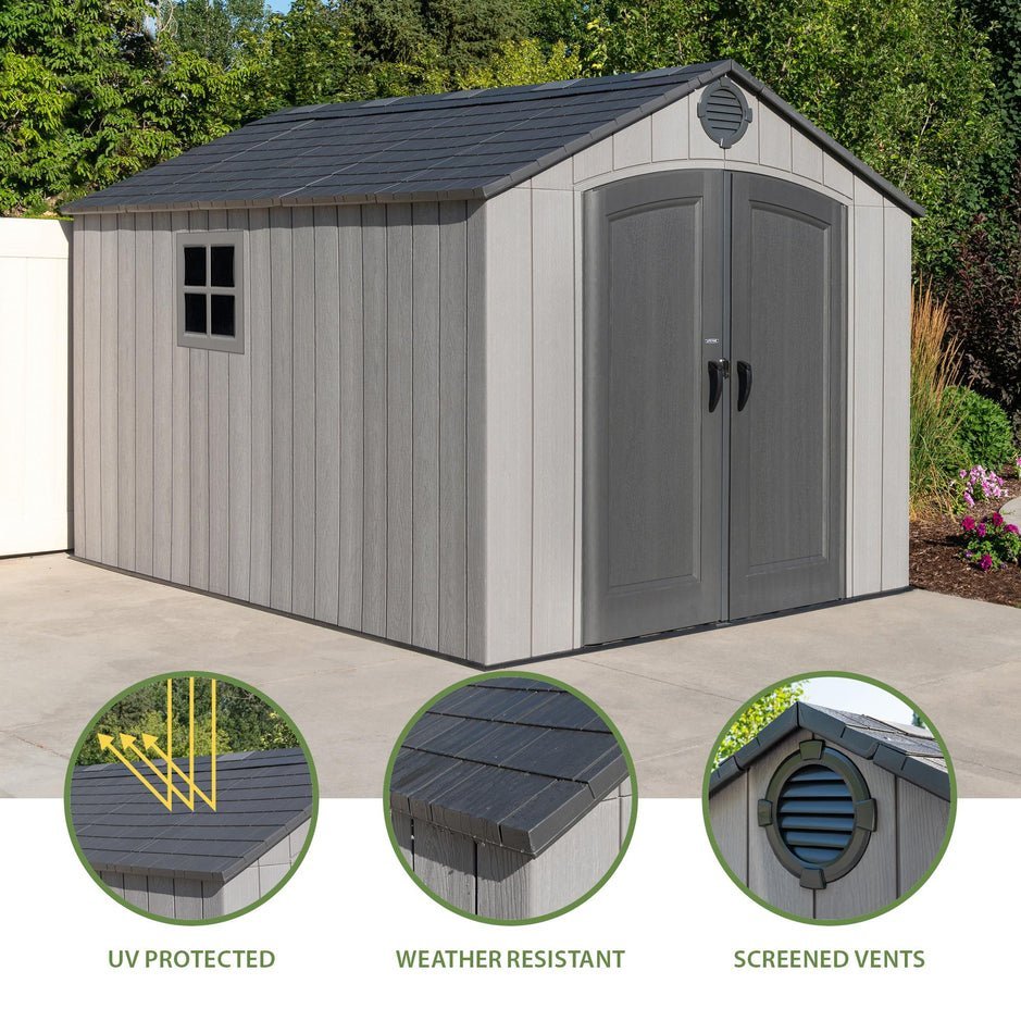 Lifetime 8 Ft. X 12.5 Ft. Outdoor Storage Shed  60305-85468 - Image 12