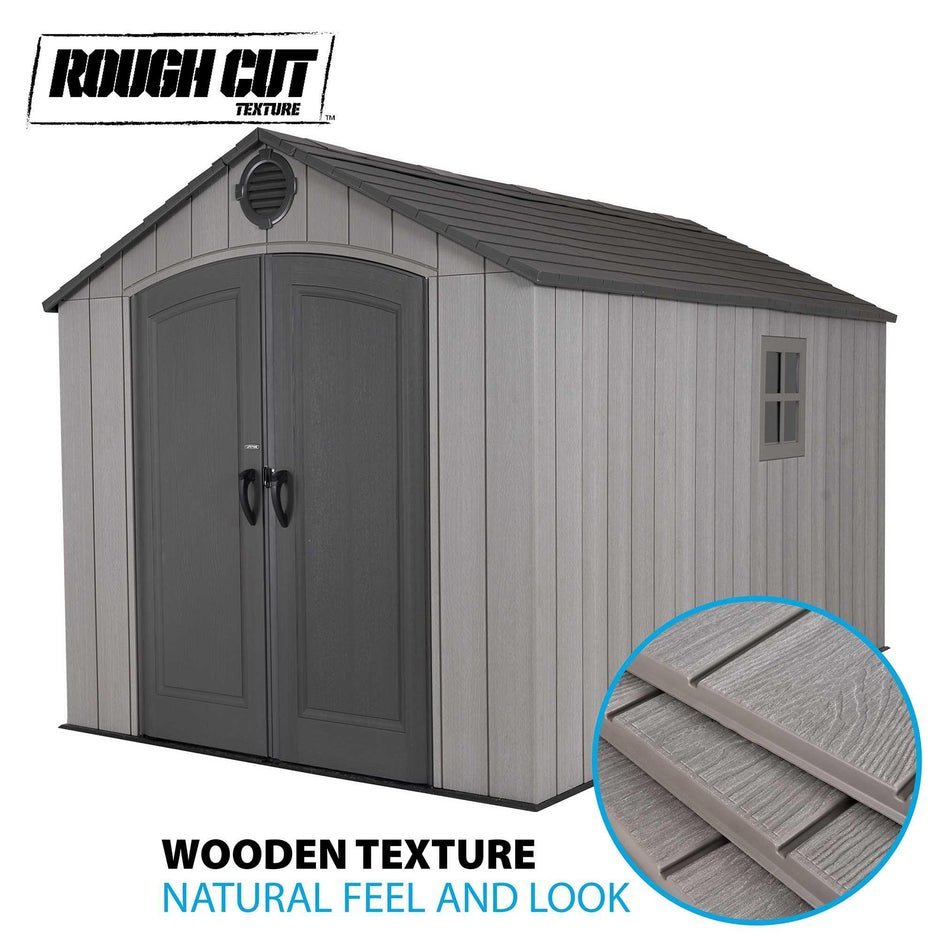 Lifetime 8 Ft. X 12.5 Ft. Outdoor Storage Shed 60305-85468 - Image 8