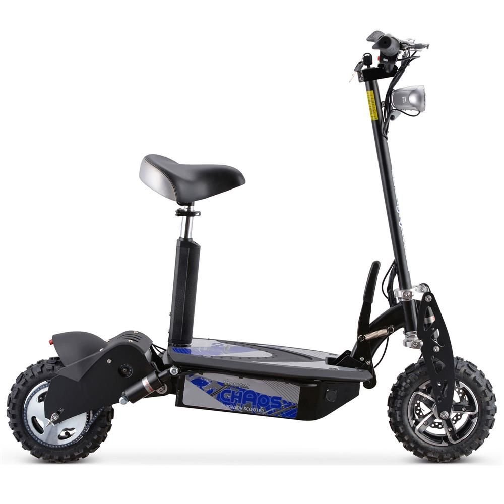 MotoTec Chaos 2000w 60v Lithium Electric Scooter Black-34837 - Image 3