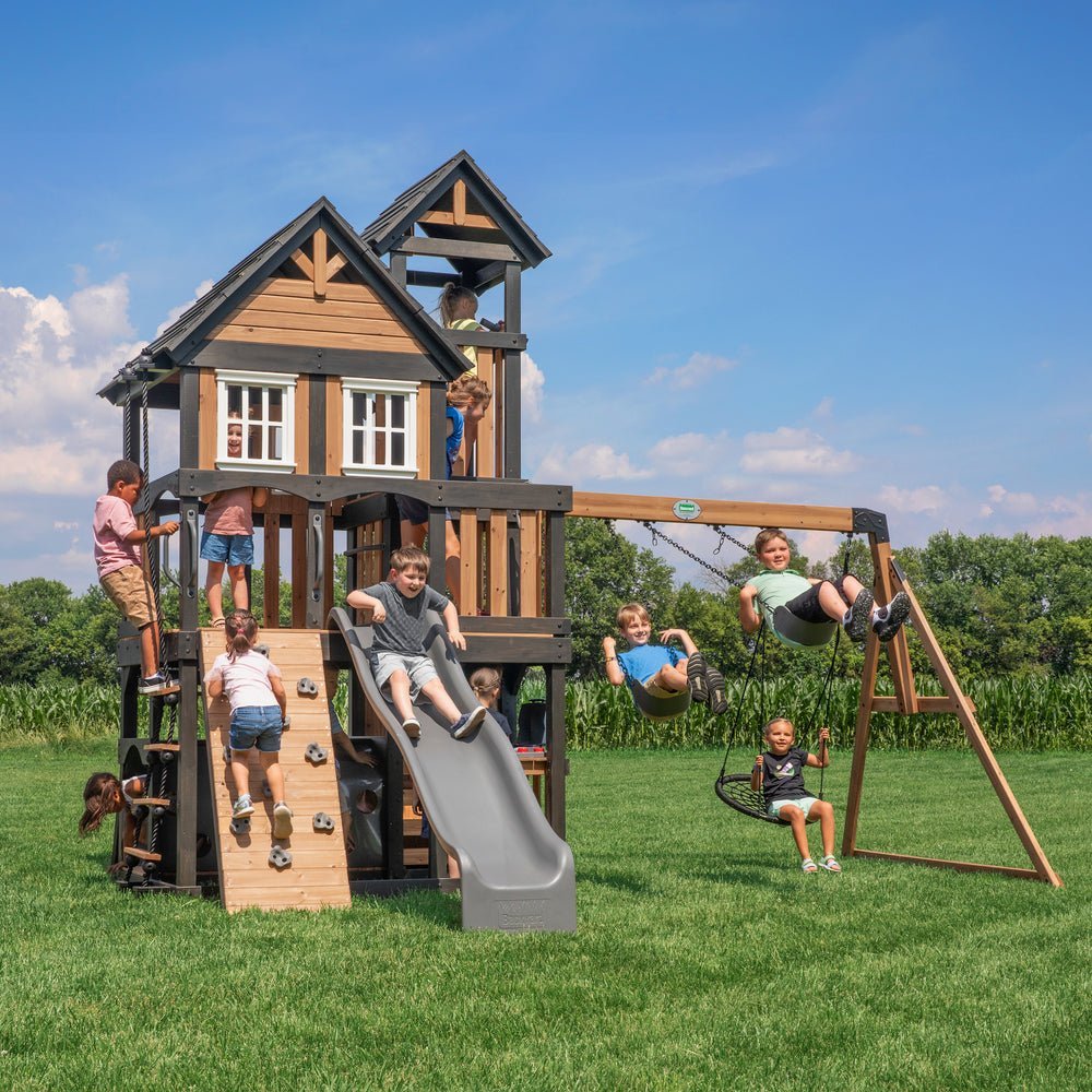 Backyard Discovery Mystic Tower Swing Set-86833