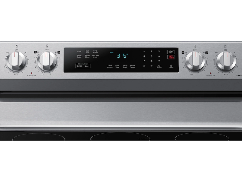 Samsung 6.3 Cu. Ft. Smart Freestanding Electric Range NE63A6311SS-51897 - Image 2