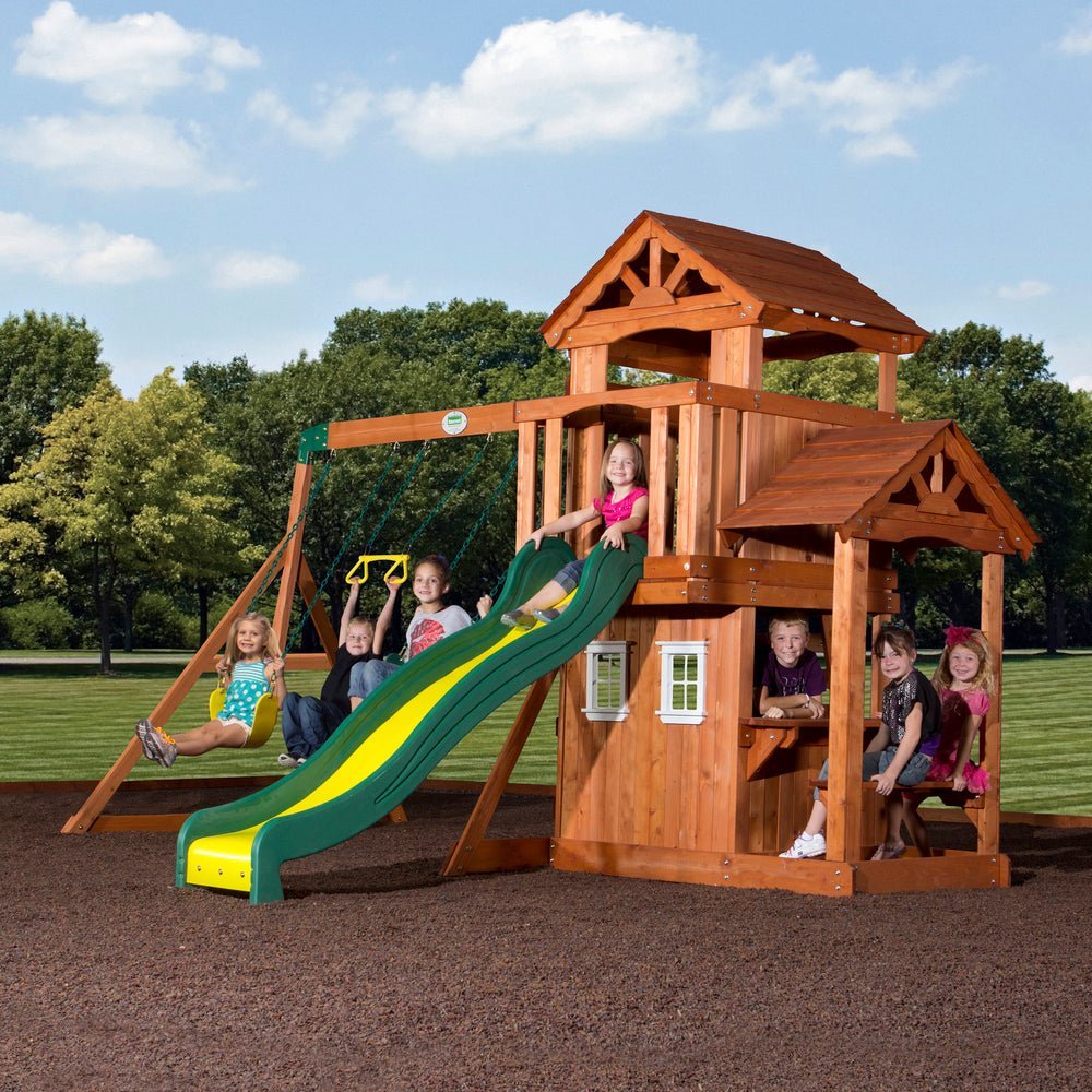 Backyard Discovery Tanglewood Cedar Wood Swing Set-59921