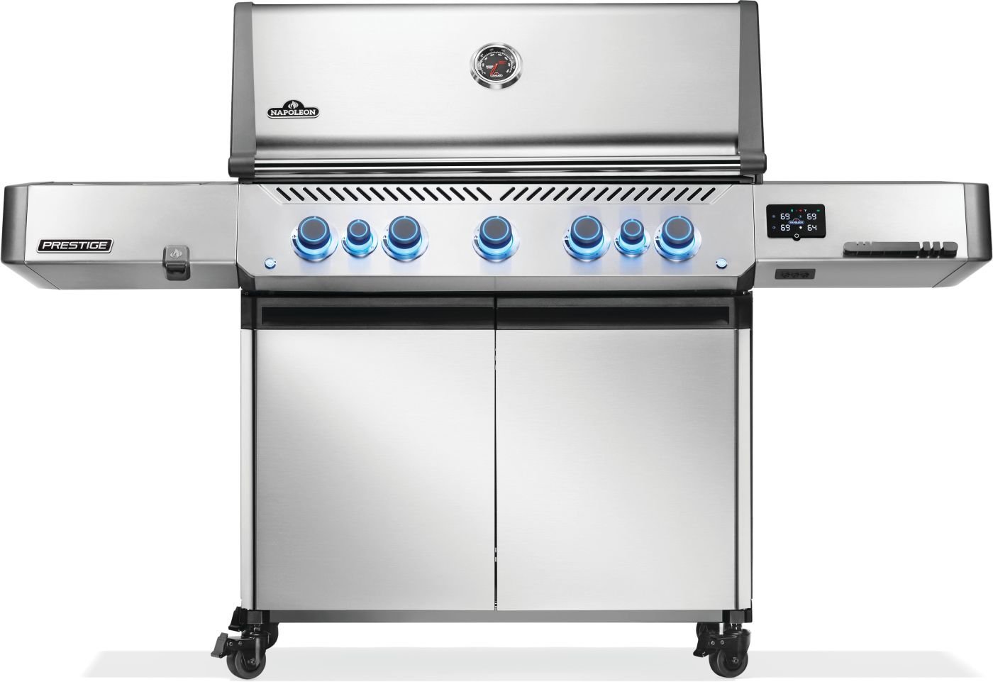 Napoleon Prestige 665 Connected, Gas Grill with Infrared Side and Rear Burner-56148