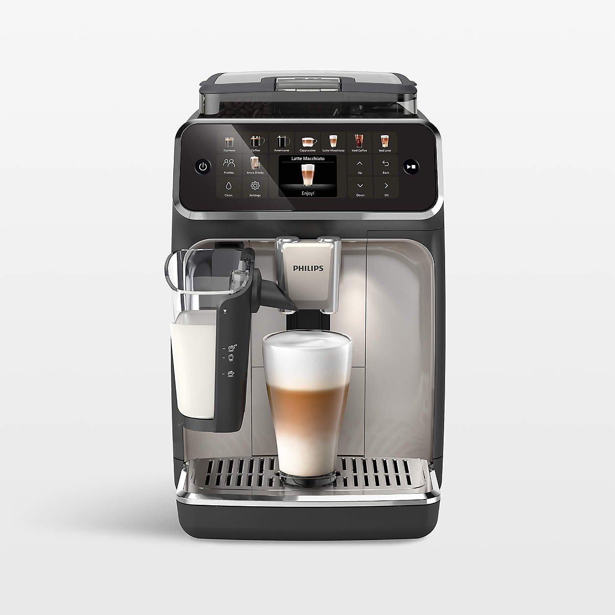 Philips 5500 Series Fully-Automatic Espresso Machine with LatteGo & Iced Coffee-39295