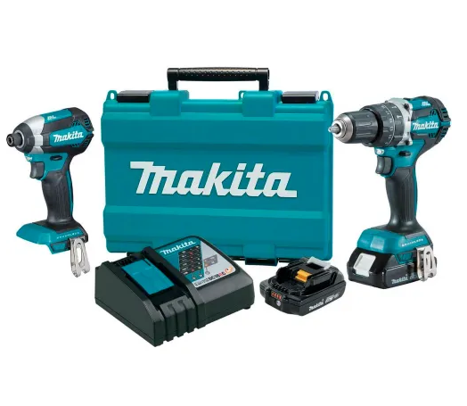 18V Compact Makita Lithium-Ion Brushless Cordless Combo Kit XT269R-29618