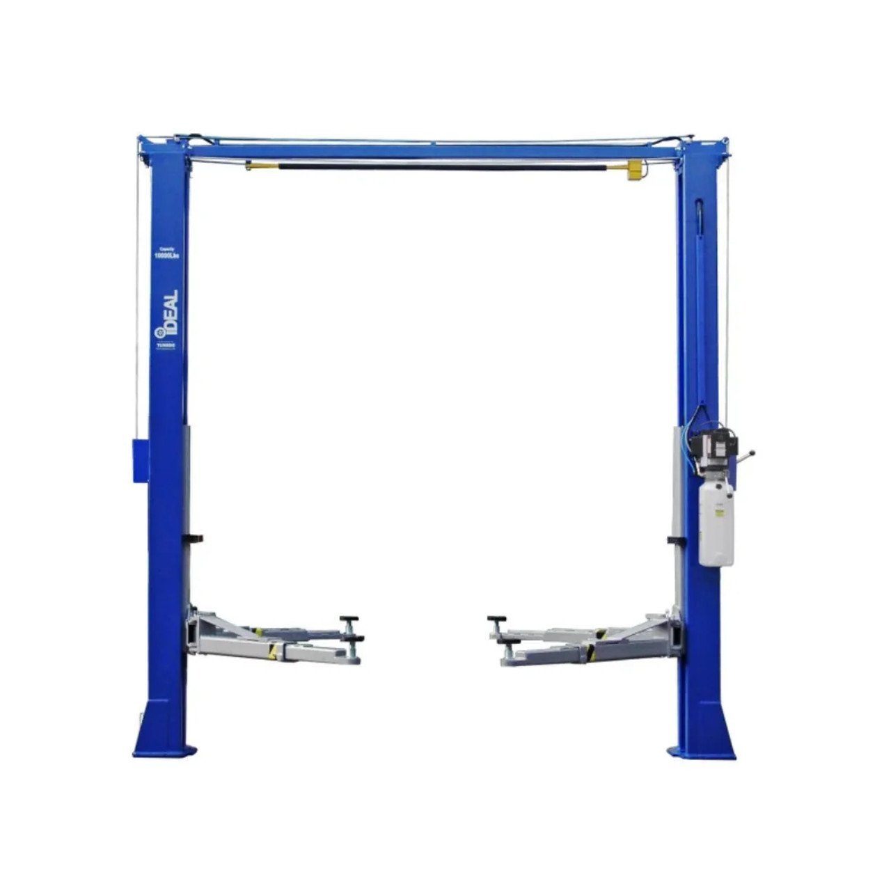 iDEAL TP10KAC-DX 10,000 Lb Two Post Clear Floor BI-symmetrical Lift  Ali Certified-96337
