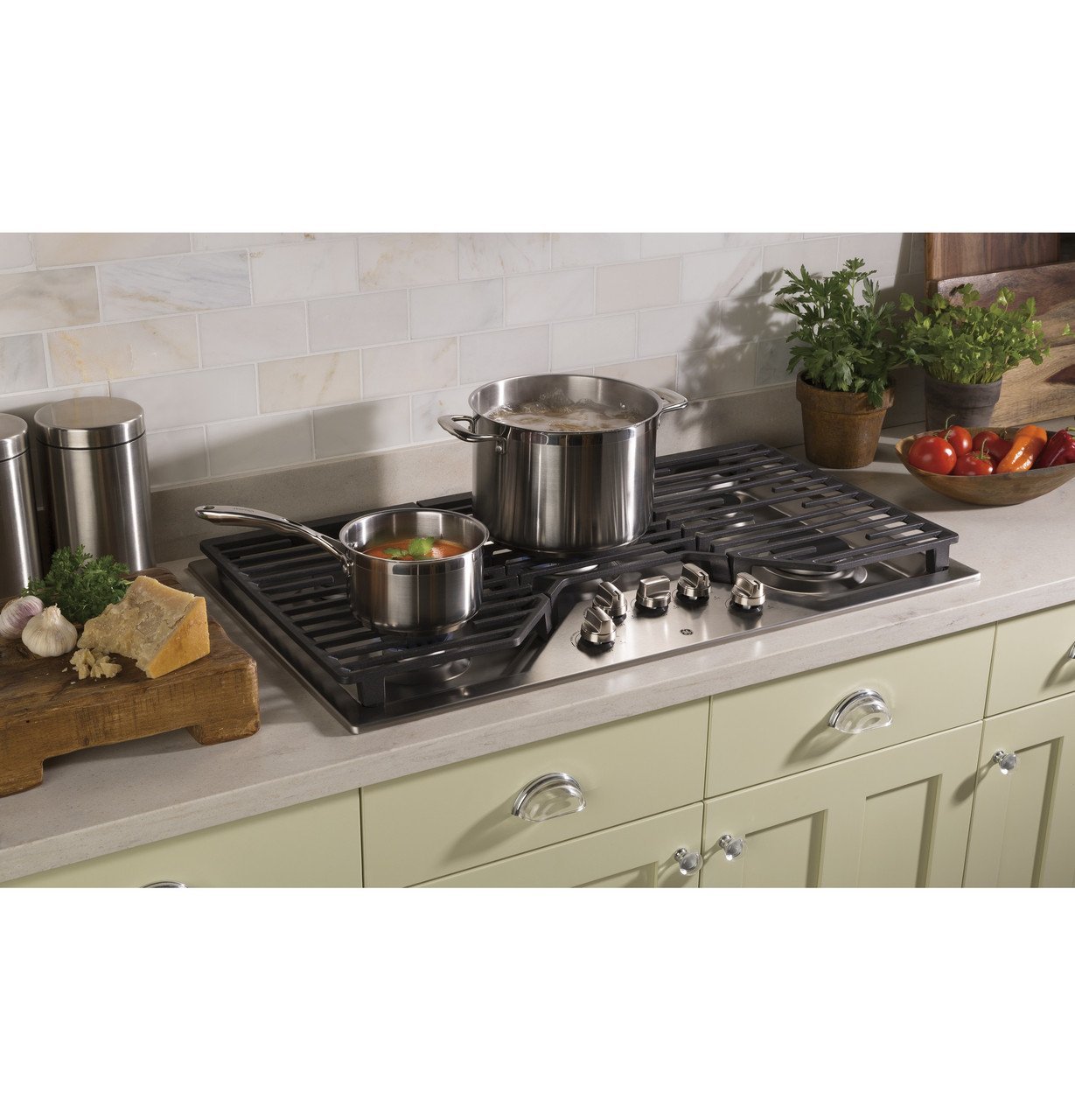 36 In. 5 Burners Gas Range-47493 - Image 3