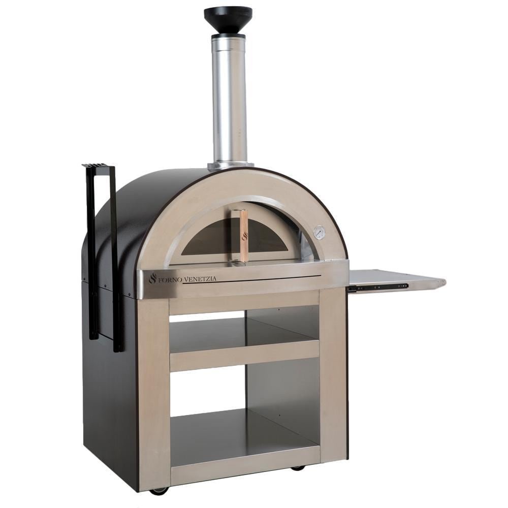 Forno Venetzia Torino 500 62-Inch Outdoor Wood-Fired Pizza Oven  Copper-51487