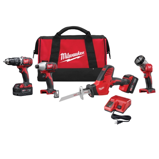 M18™ Cordless LITHIUM-ION 4-Tool Combo Kit-36123
