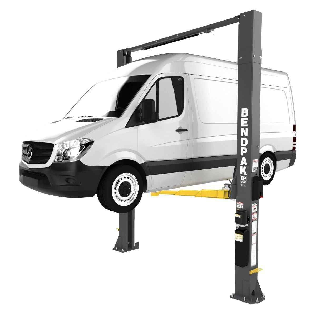 BendPak 10AP-168 Two Post Car Lift  10,000-Lb Capacity  168″ Extended Height-76772