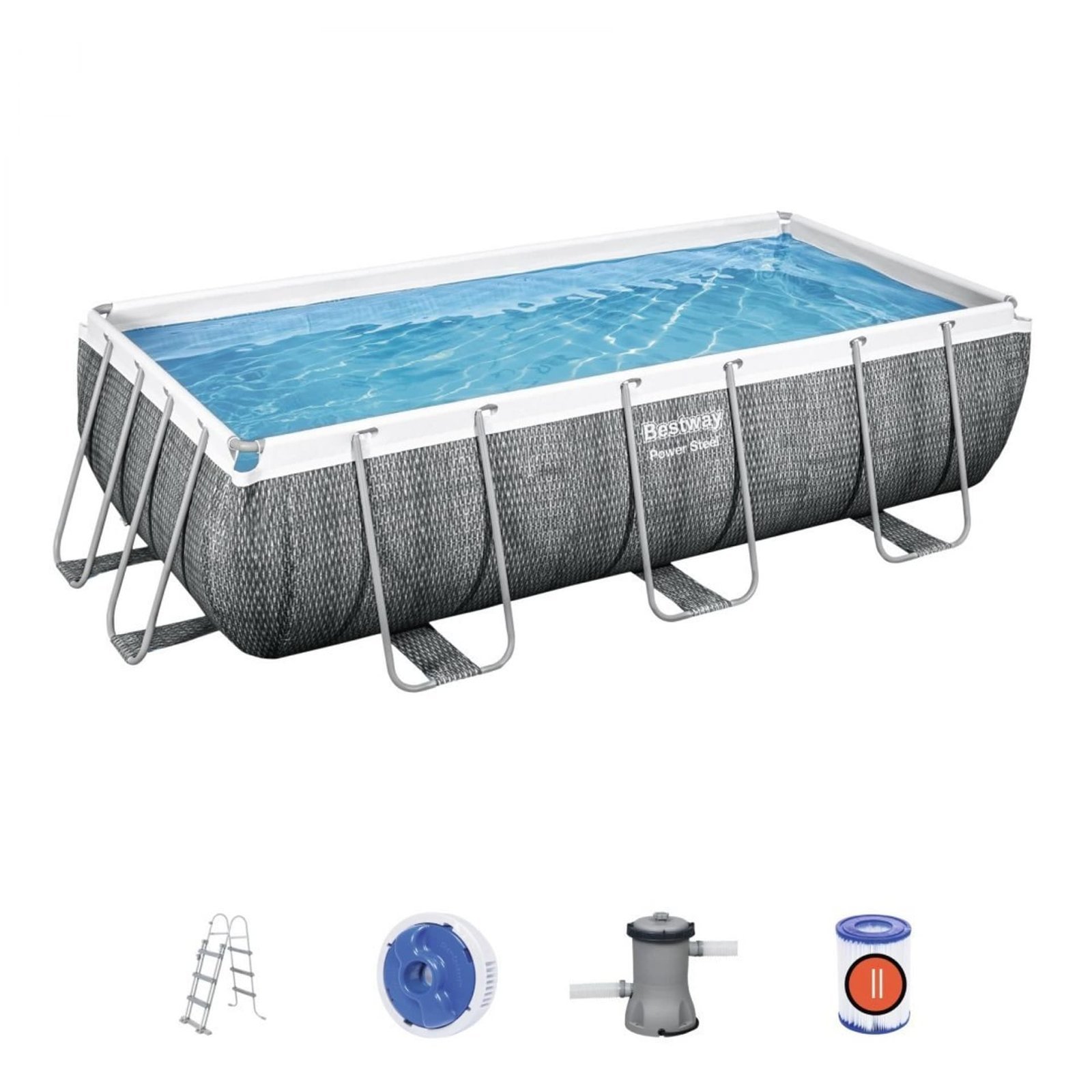 Bestway Power Steel Above Ground Framed Pool 56721-3-85956