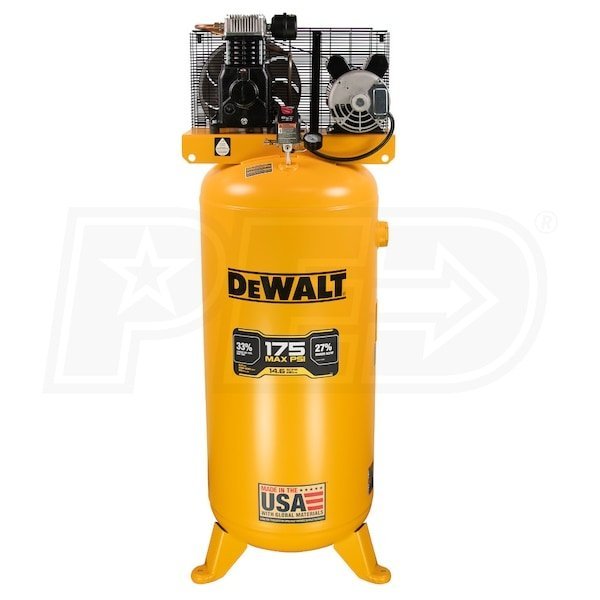 DeWalt DXCM603.COM 5-HP 60-Gallon Belt-Drive Single-Stage Air Compressor-36972