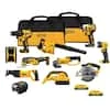 20-Volt Max Lithium-Ion 10-Tool Cordless Combo Kit with Two 2.0 Ah Batteries, Charger and 2 Bags-92467