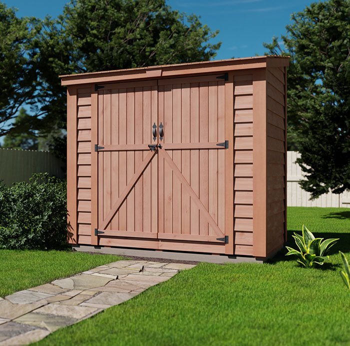 Outdoor Living Today SpaceSaver 8×4 with Double Door-16191