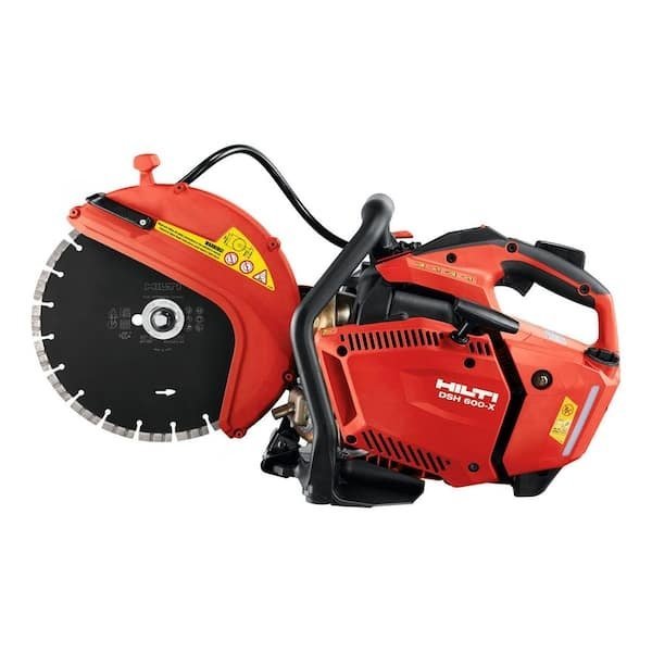 Hilti DSH 600-X 12 in. Hand-Held Concrete Gas Saw with SP Diamond Blade-46284
