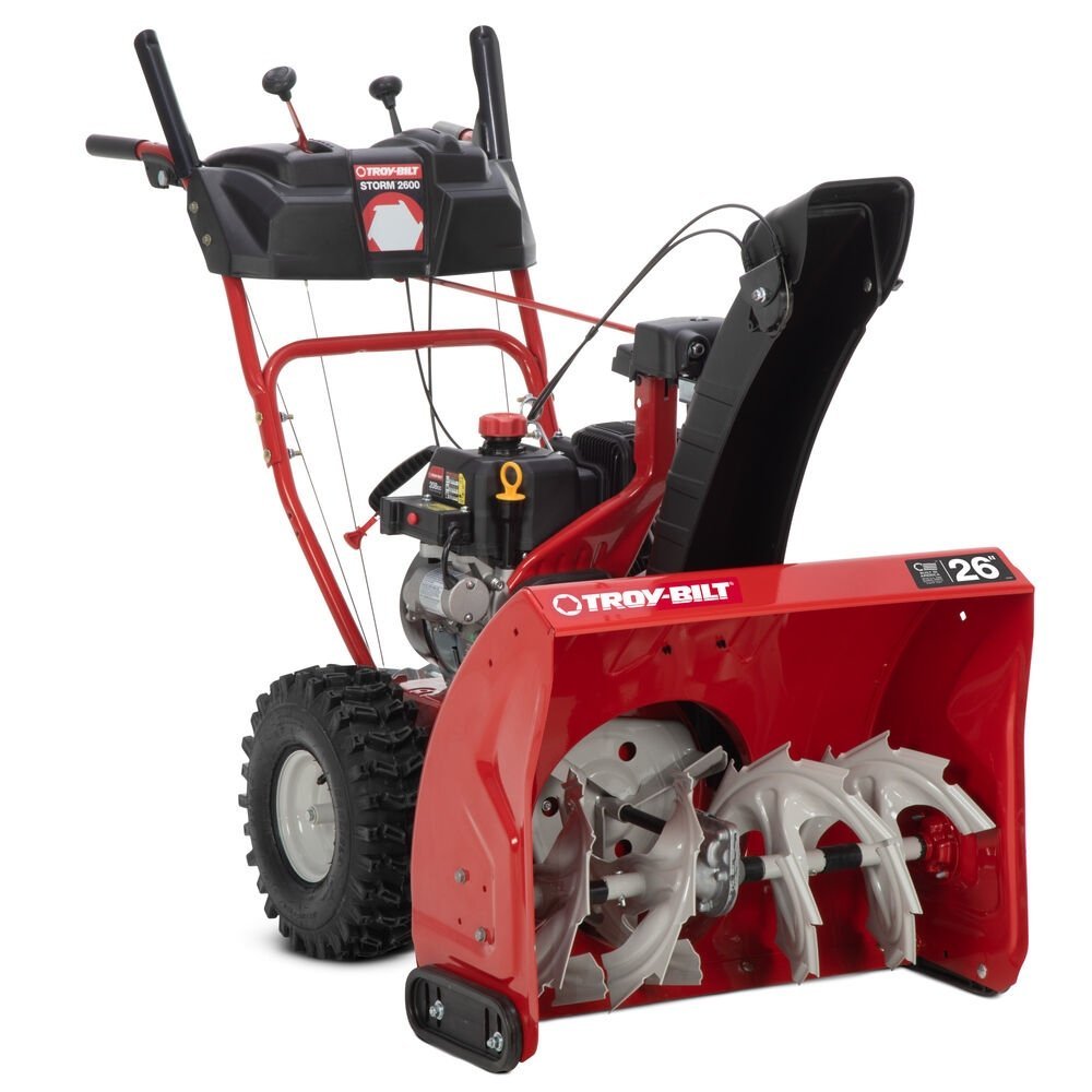 Troy-Bilt Storm 2600 26 in. 208 cc Two-Stage Gas Snow Blower with Electric Start-76922